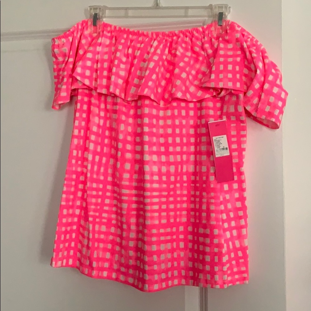 Lilly Pulitzer LaFortuna Top Feelin Beachy XL NWT